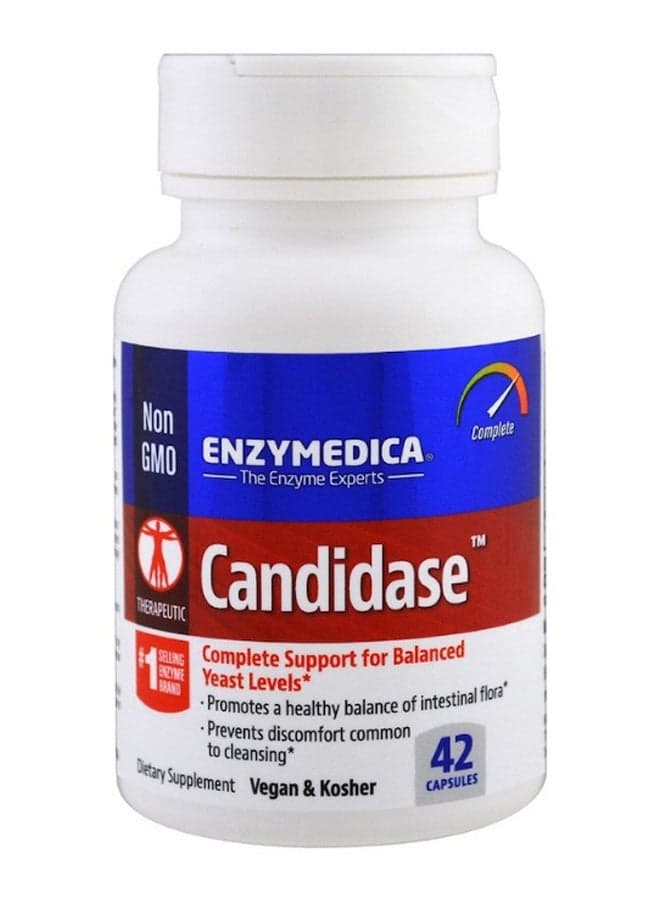 Candidase Dietary Supplement - 42 Capsules