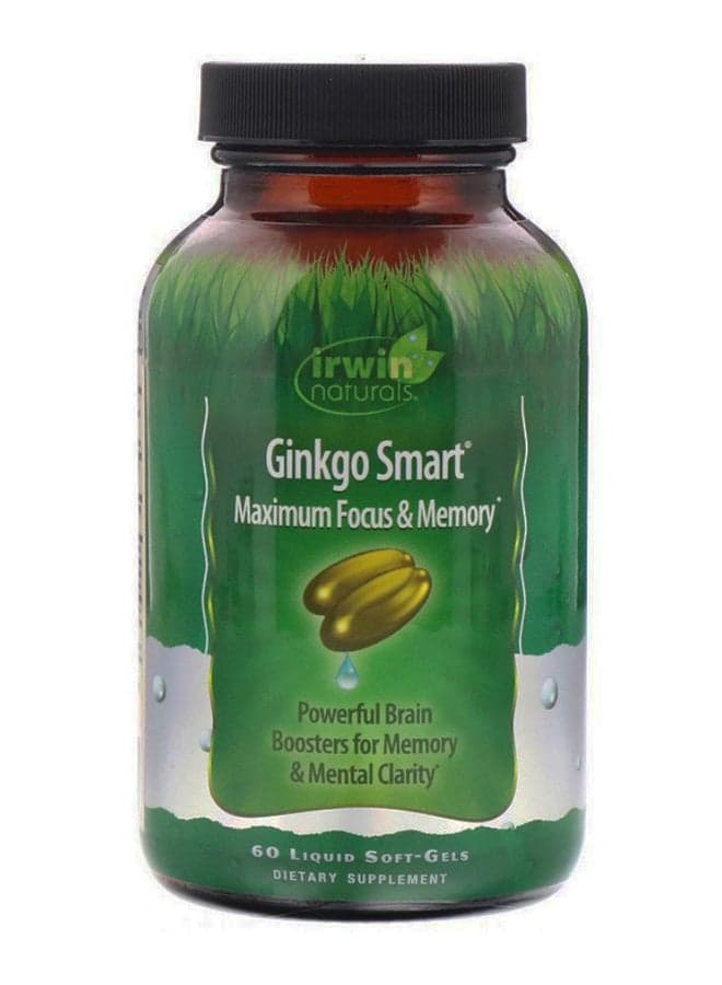 Maximum Focus And Memory Ginkgo Smart - 60 Liquid Softgels