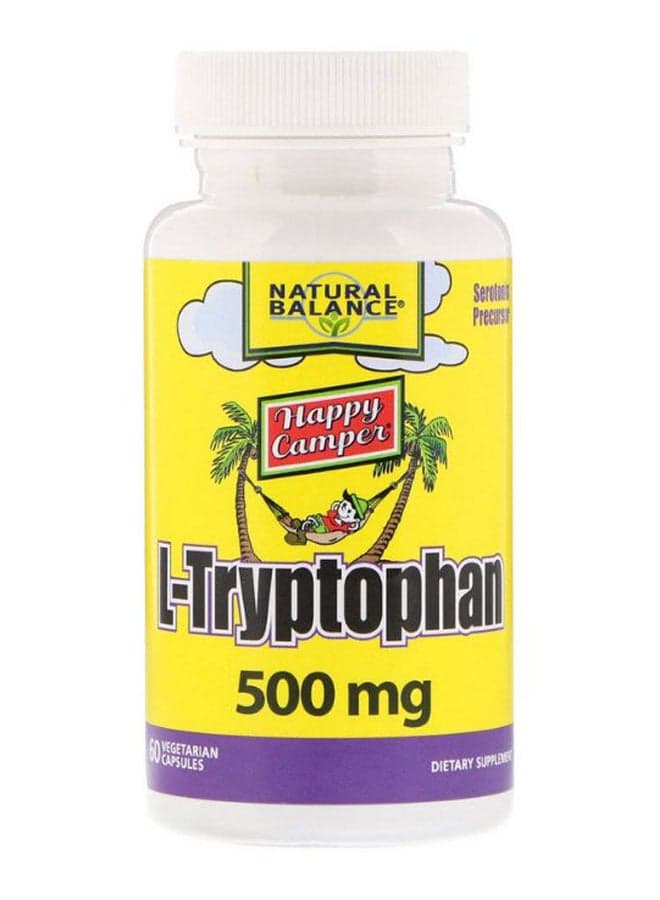 L - tryptophan Dietary Supplement - 60 Capsules