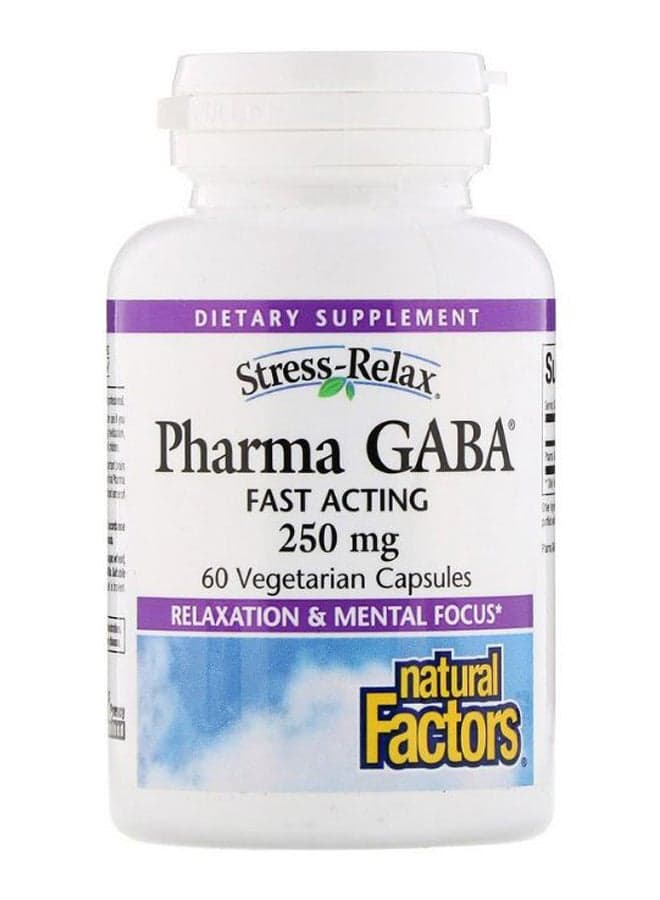 Pharma Gaba Relaxation And Mental Focus Support - 60 Capsules