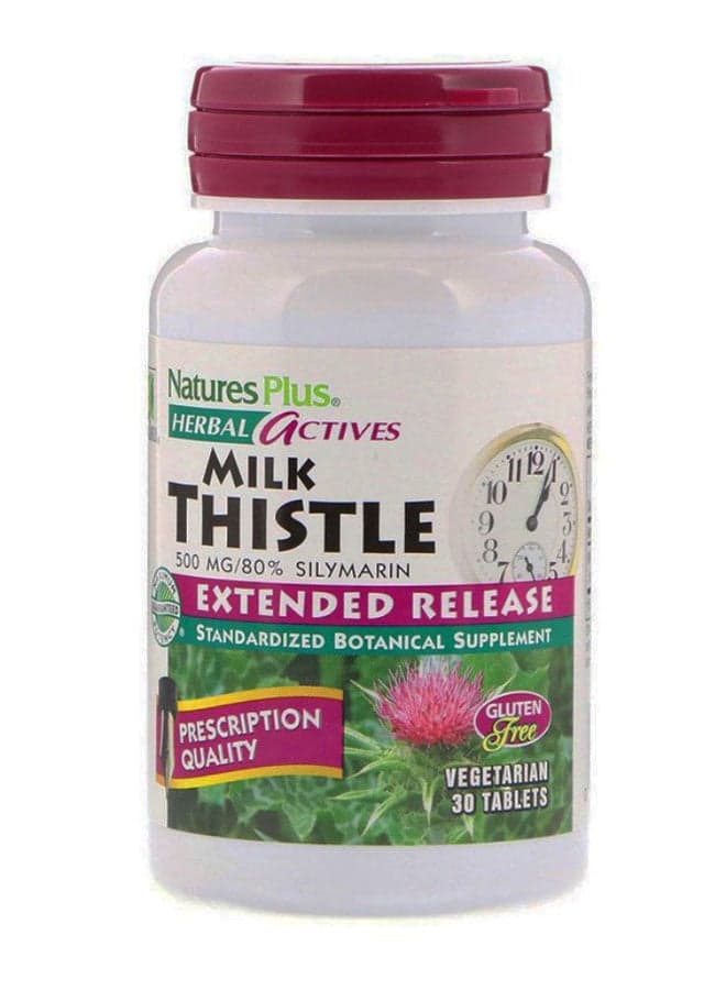 Milk Thistle Extended Release - 30 Tablets