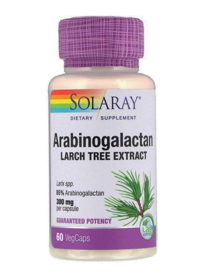 Arabinogalactan Larch Tree Extract - 60 Vegcaps