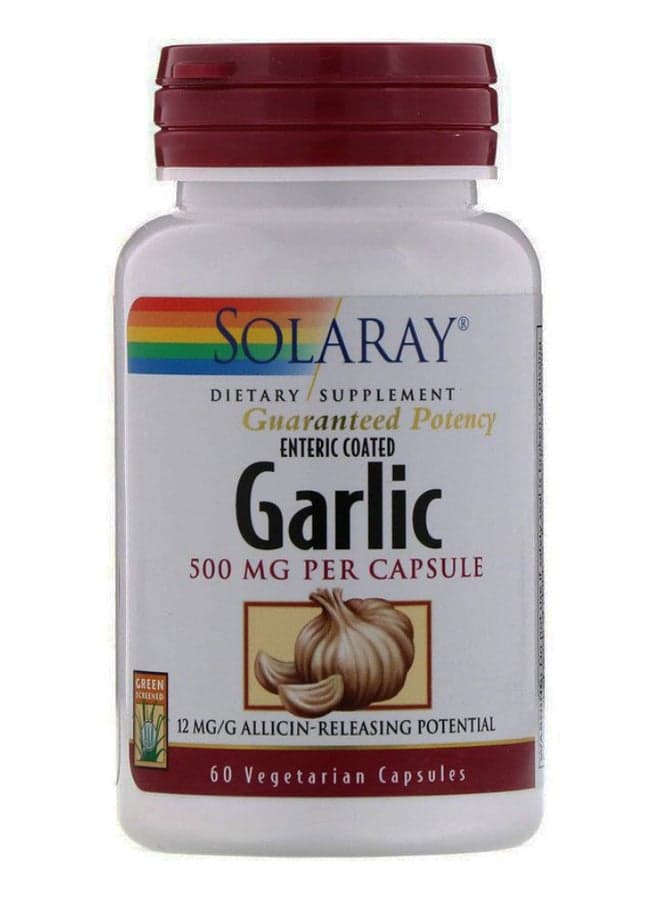 Enteric Coated Garlic - 60 Vegetarian Capsules
