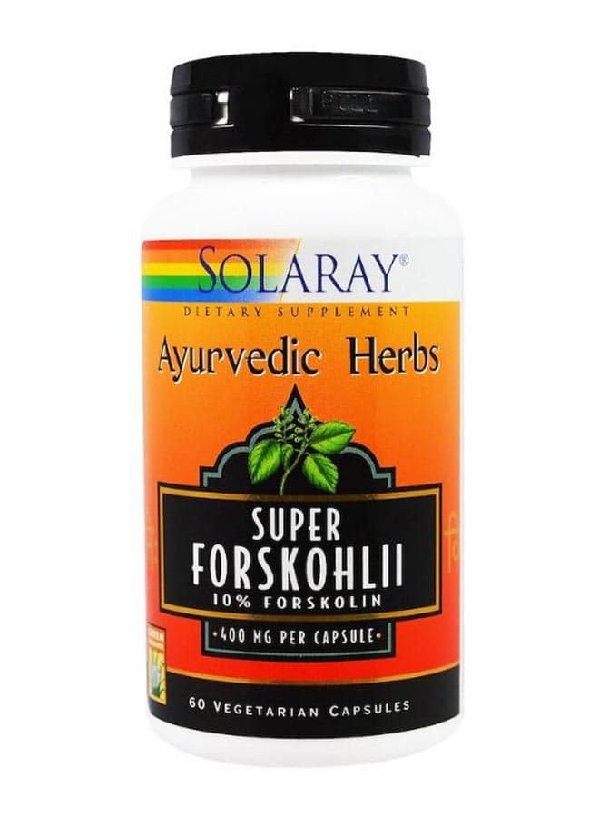 Ayurvedic Herbs Super Forskohlii - 60 Veggie Caps