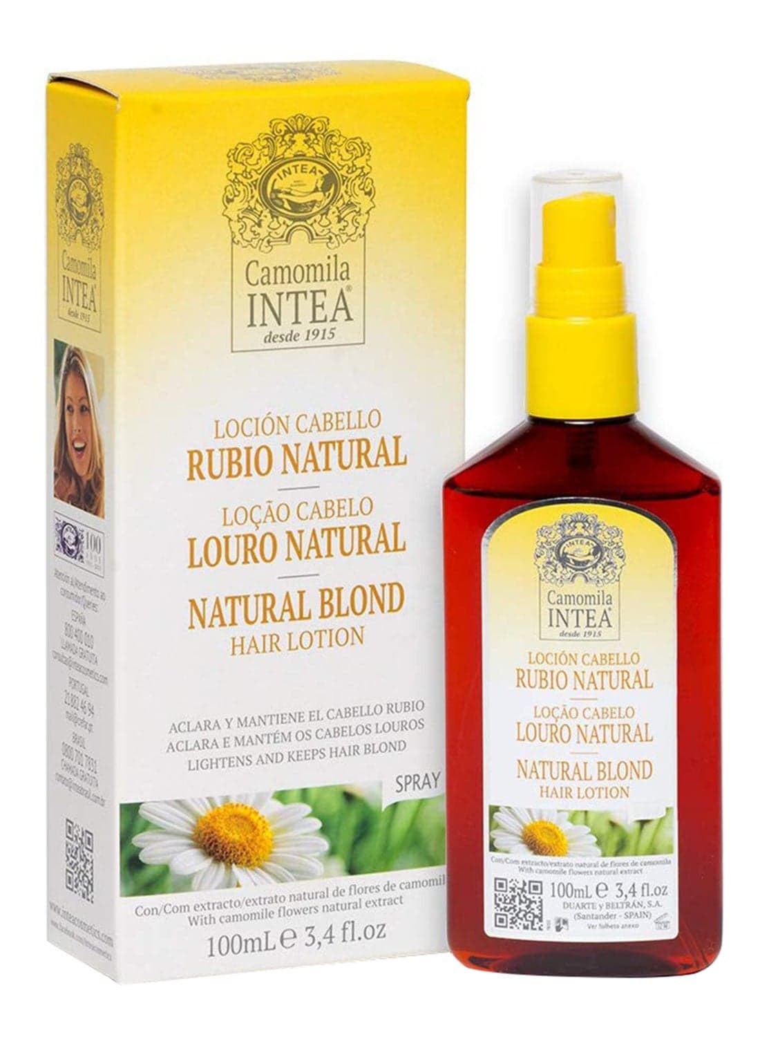 Natural Blond Hair Lotion Spray 100ml