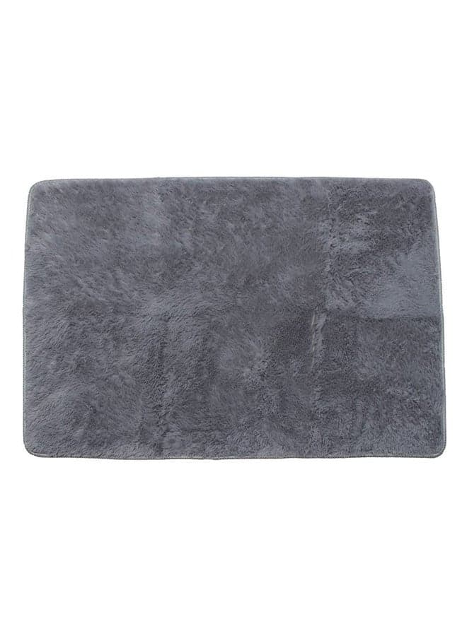 Anti-Skid Soft Area Rug Grey 80x120cm