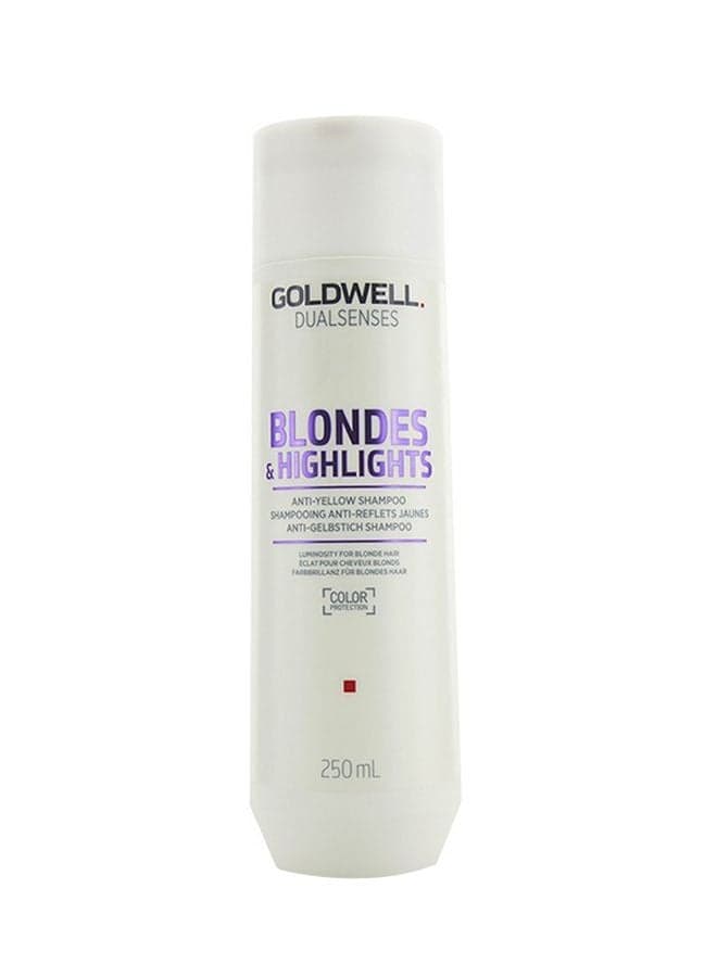 Dual Senses Blondes And Highlights Anti Yellow Shampoo 250ml