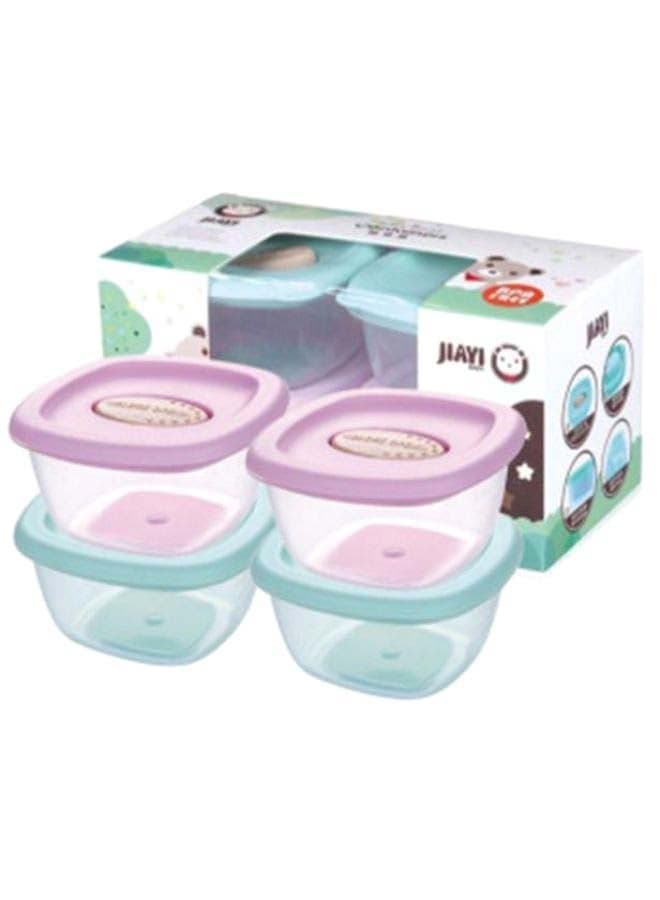 4-Piece Food Storage Container Set