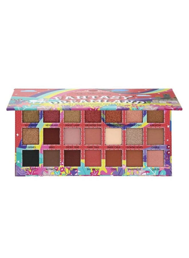 21-Shade Take Me Away Eye Shadow Palette ESP303 Fantasy Dreamland