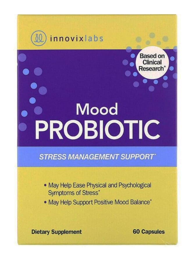 Mood Probiotic Stress Management Support - 60 Capsules