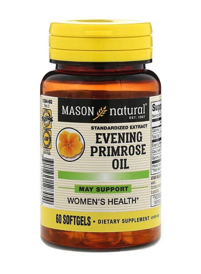 Evening Primrose Oil Supplement - 60 Softgels