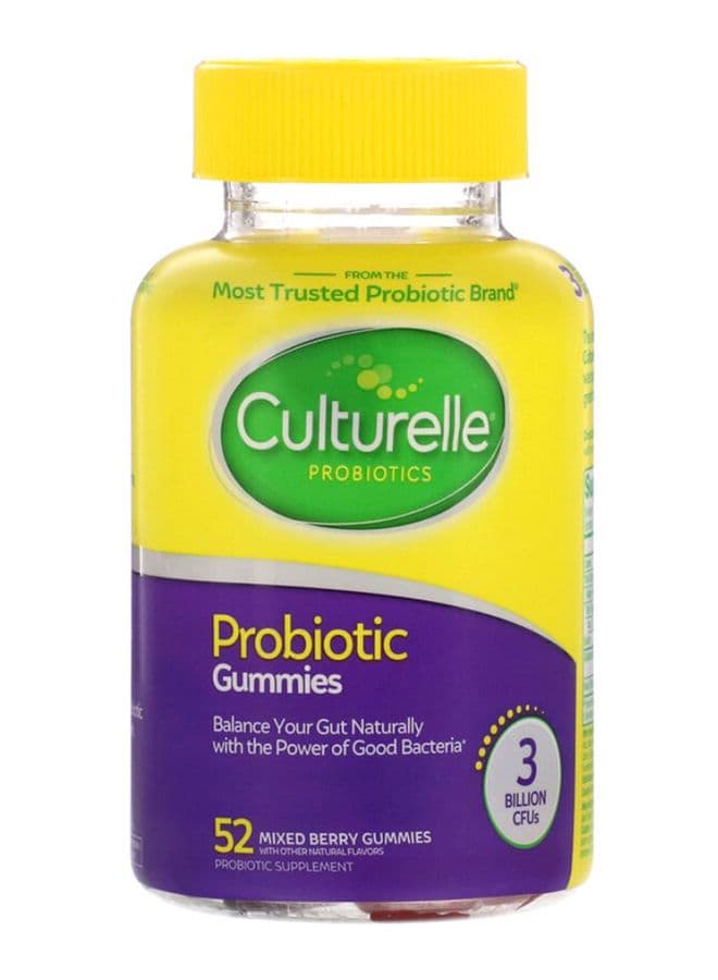 Mixed Berry Probiotic Gummies - 52 Gummies