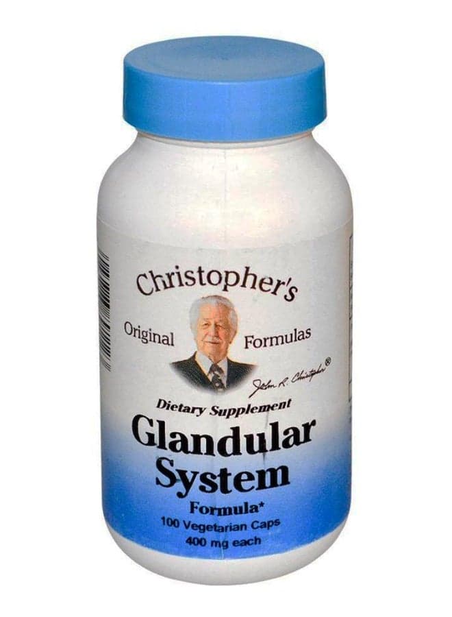 Glandular System Formula - 100 Veggie Caps