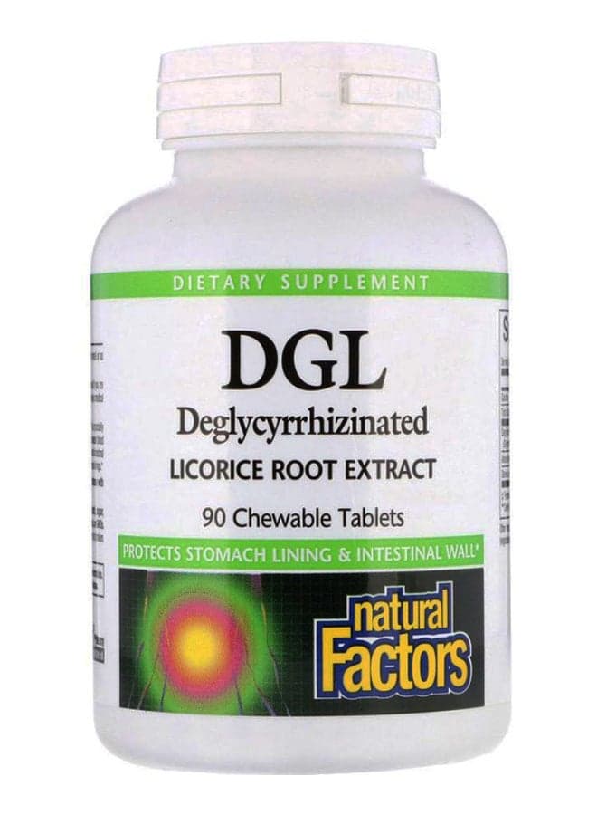 DGL Decriminalization Licorice Root Extract - 90 Tablets