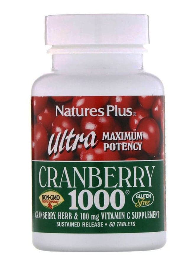 Ultra Maximum Potency Cranberry 1000 - 60 Tablets