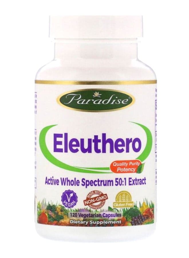 Eleuthero Dietary Supplement - 120 Vegetarian Capsules