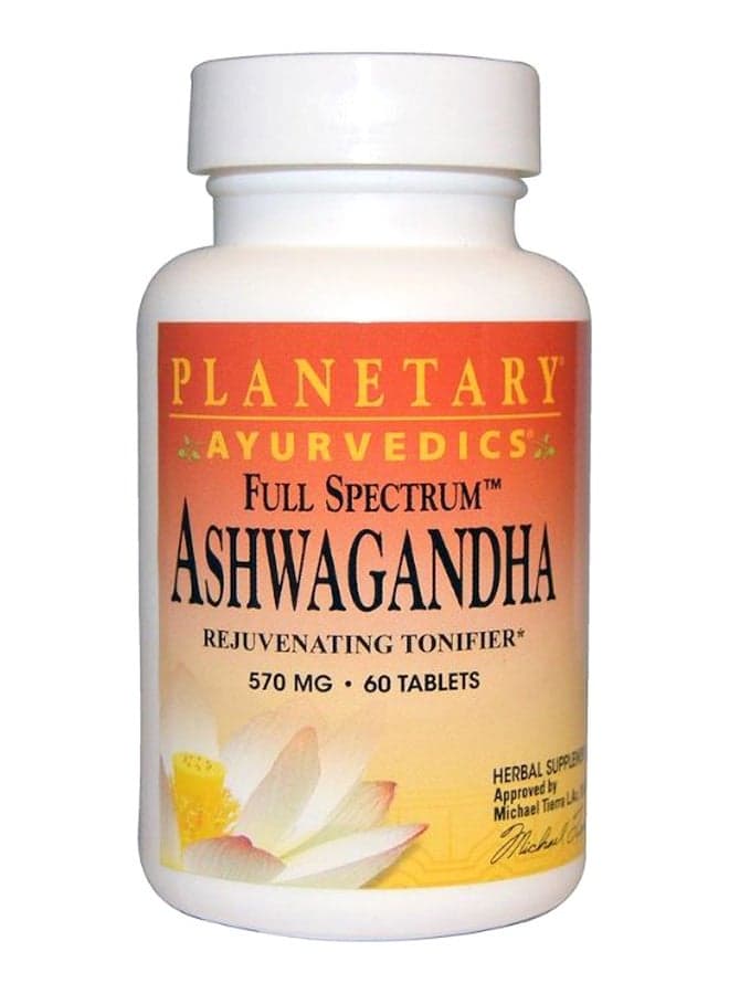 Ayurvedics Full Spectrum Ashwagandha - 60 Tablets