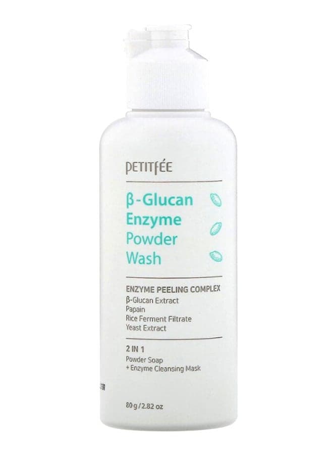 B-Glucan Enzyme Peeling Powder Wash 80grams