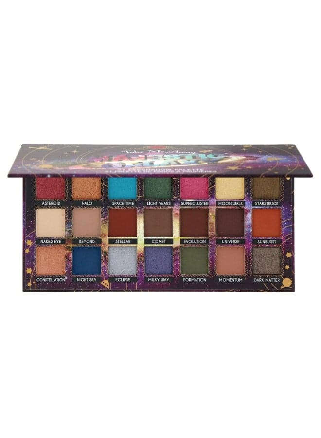 21-Shades Take Me Away Eyeshadow Palette ESP302 Majestic Galaxy