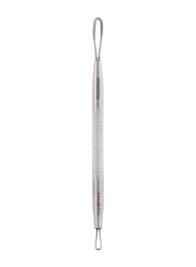 Blackhead Remover Angled Loop Silver