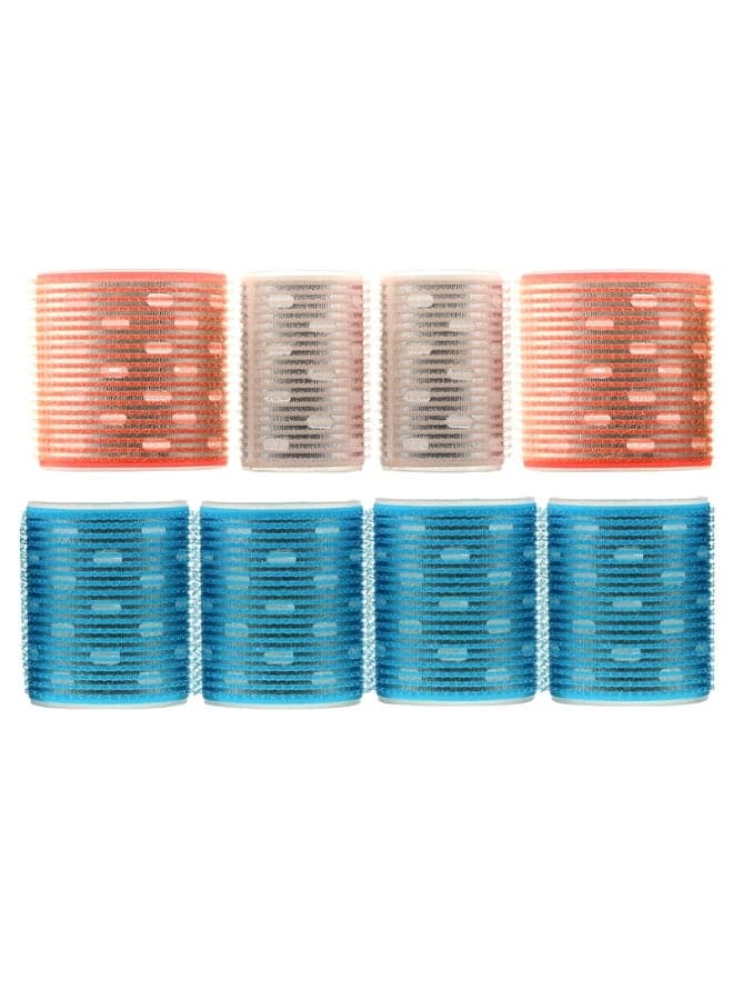 8-Piece Hair Style Thermal Roller Set Multicolour