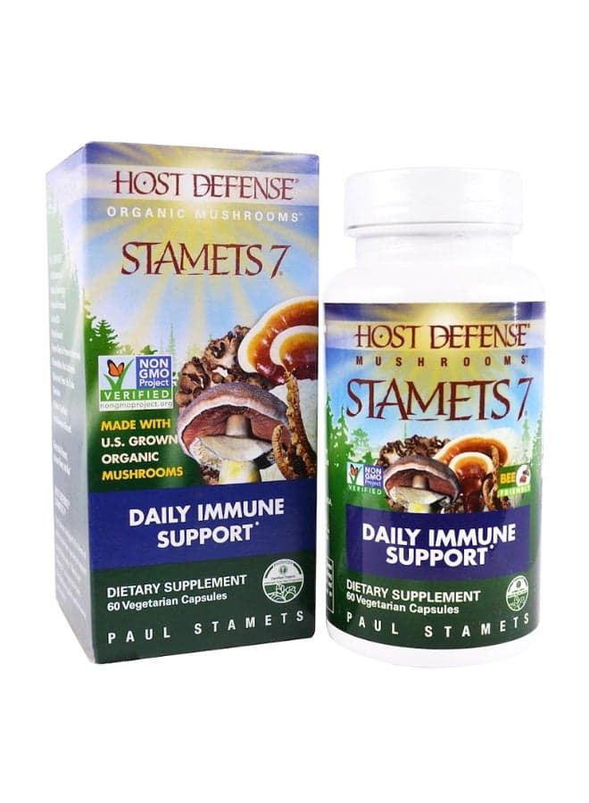 Stamets 7 Daily Immune Support - 60 Capsules
