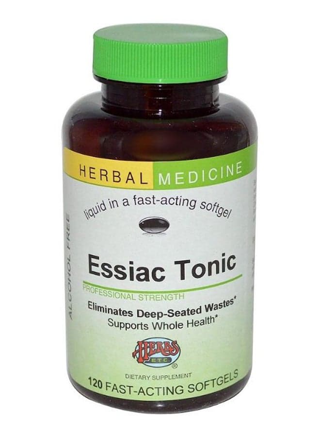 Essiac Tonic Dietary Supplement - 120 Softgels