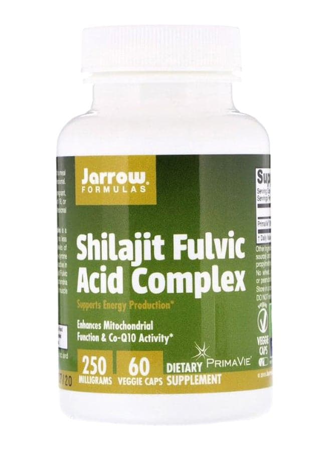 Shilajit Fulvic Acid Complex - 60 Veggie Caps