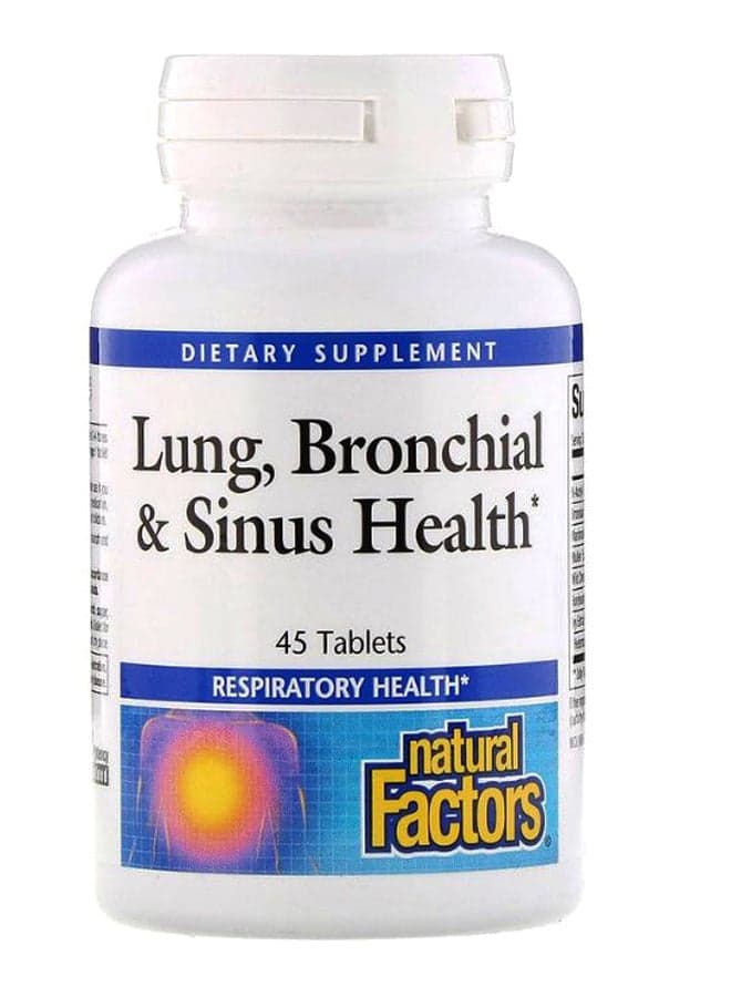 Lung Bronchial And Sinus Health - 45 Tablets