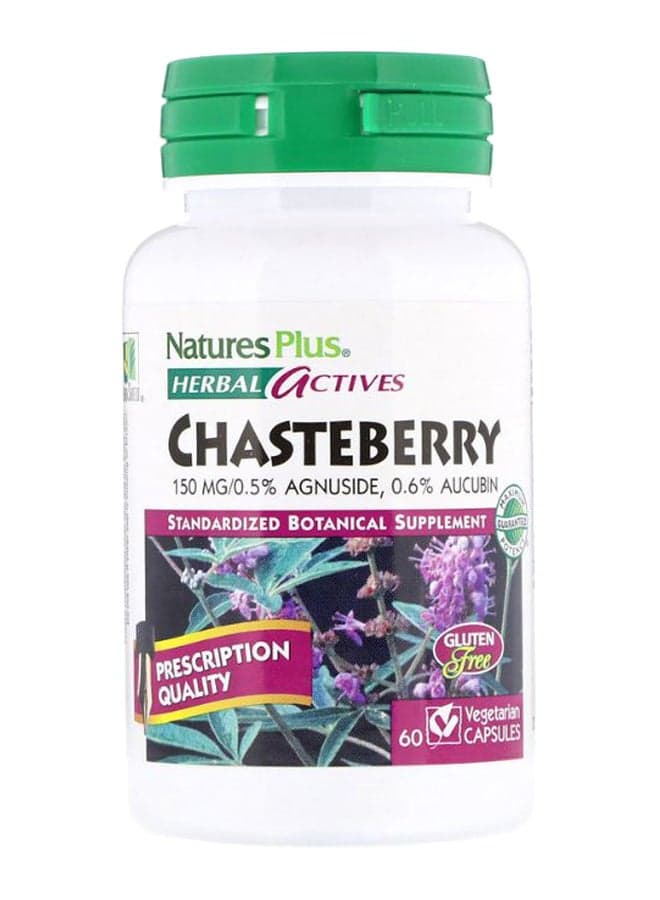 Herbal Actives Chasteberry - 60 Vegetarian Capsules