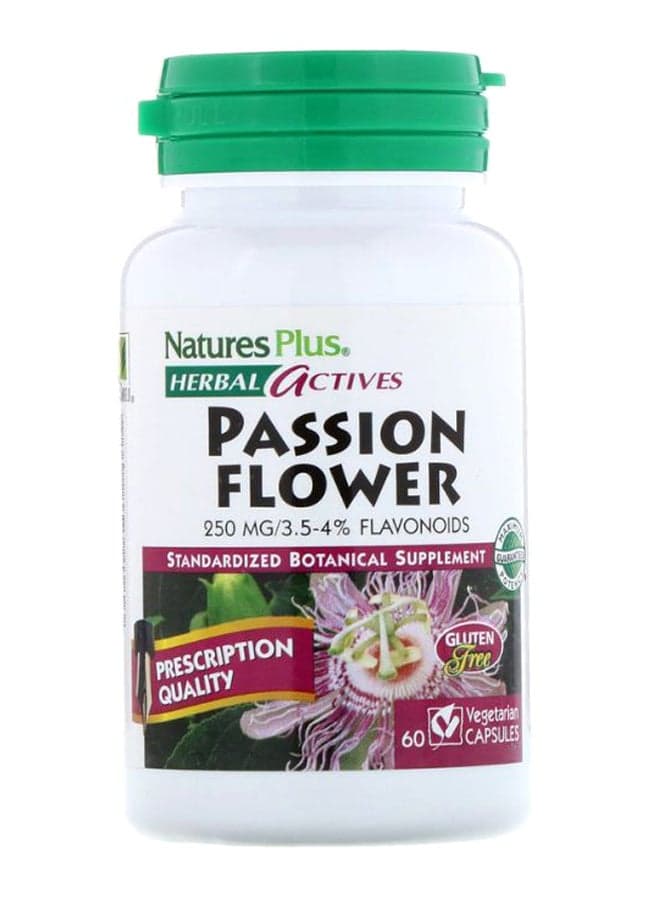 Herbal Actives Passion Flower - 60 Vegetarian Capsules
