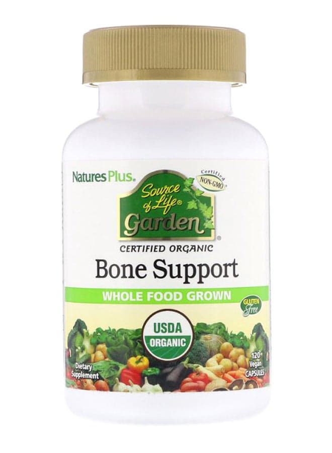 Source Of Life Garden Organic Bone Support - 120 Vegan Capsules