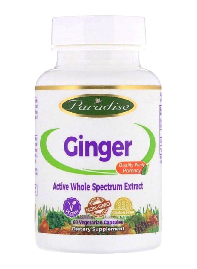 Ginger Active Whole Spectrum Extract - 60 Capsules