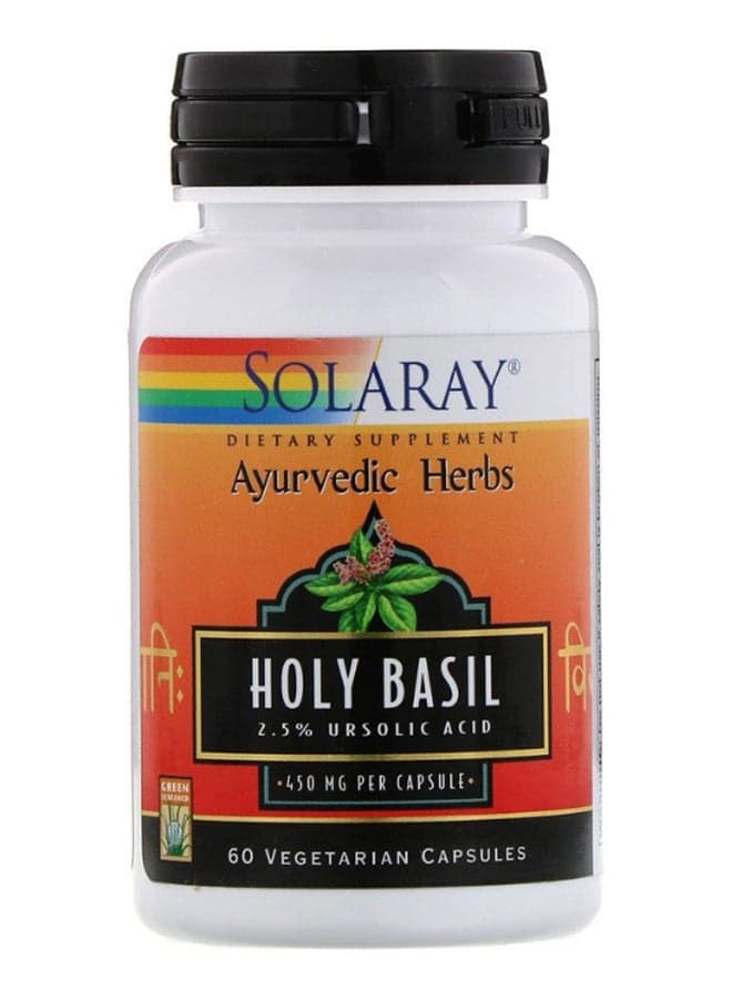 Holy Basil Dietary Supplements - 60 Capsules