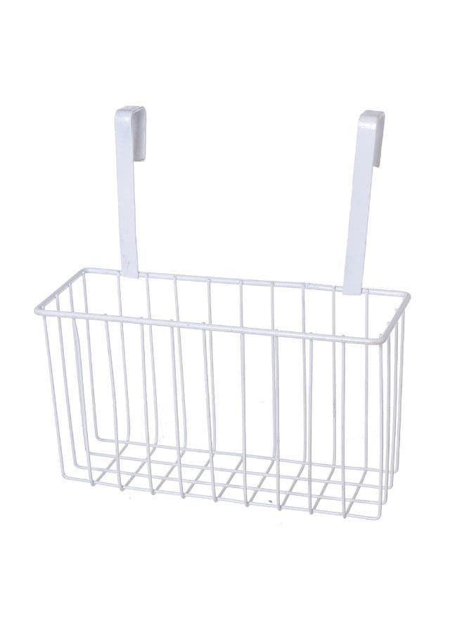 Multi-Purpose Storage Basket White 10 x 30centimeter