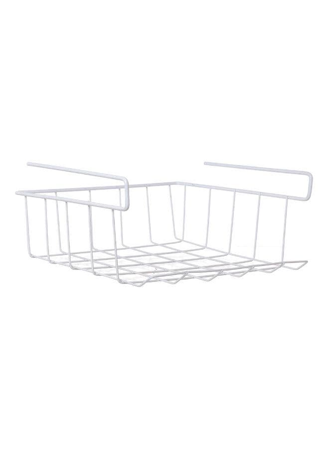 Multi-Purpose Under Shelf Rack Holder White 50cm