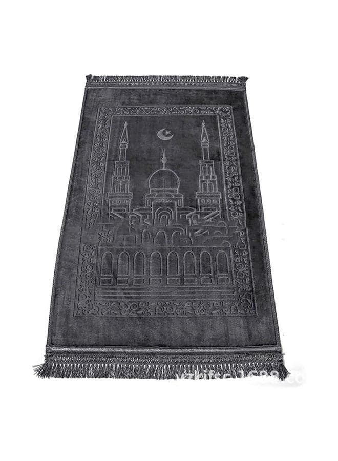 Creative Embossing Prayer Mat Grey 70 x 110cm