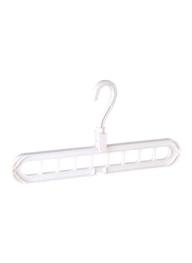 Space Saving Foldable Hanger White 33.5x17.5cm