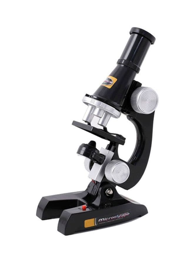 9-Piece Beginner Chemical Microscope Set 23.8x19x9cm