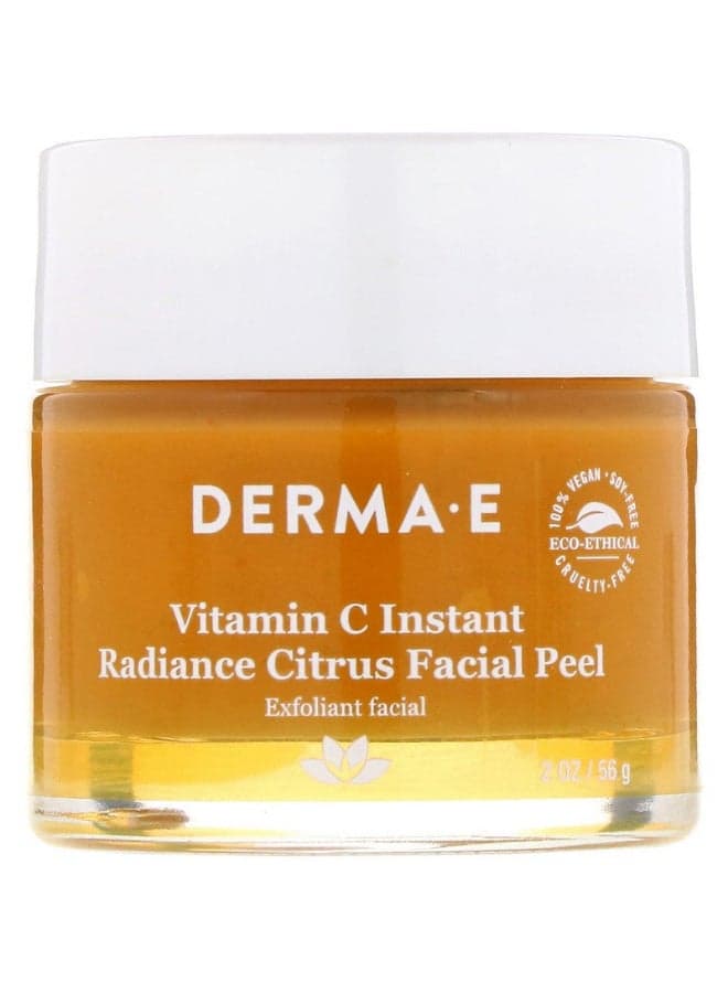 Vitamin C Instant Radiance Citrus Facial Peel Yellow 56grams