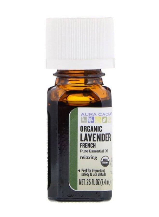 Organic French Lavender Pure Essential Oil 7.4ml