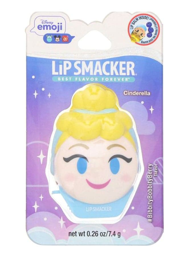 Bibbity Bobbity Berry Disney Cinderella Emoji Lip Balm Blue 7.4grams