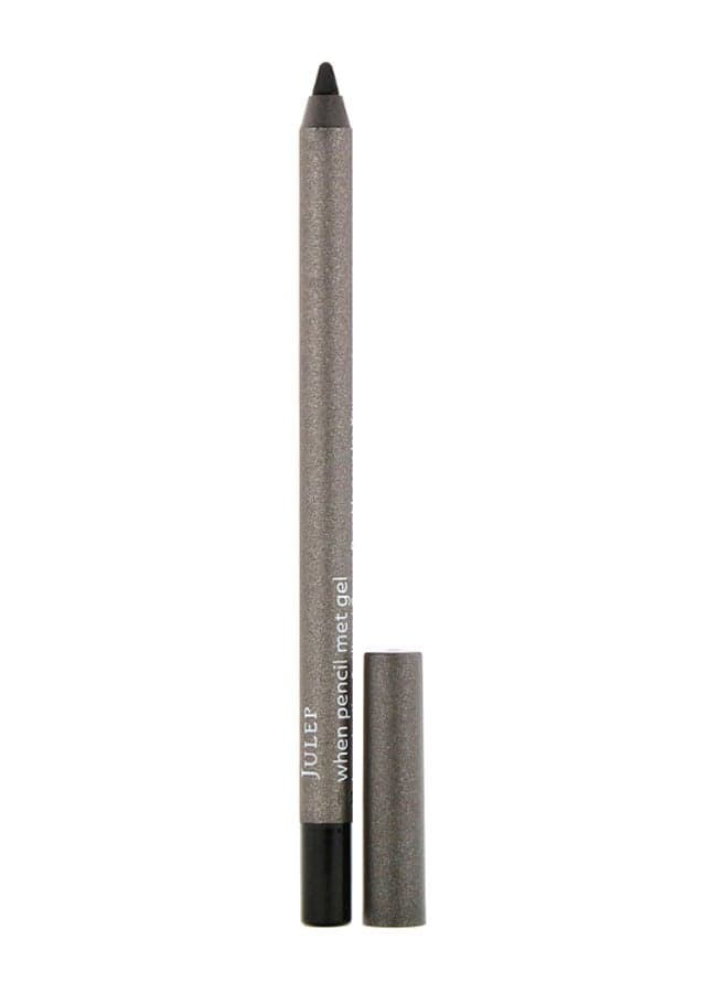 When Pencil Met Gel Long-Lasting Eyeliner Blackest Black