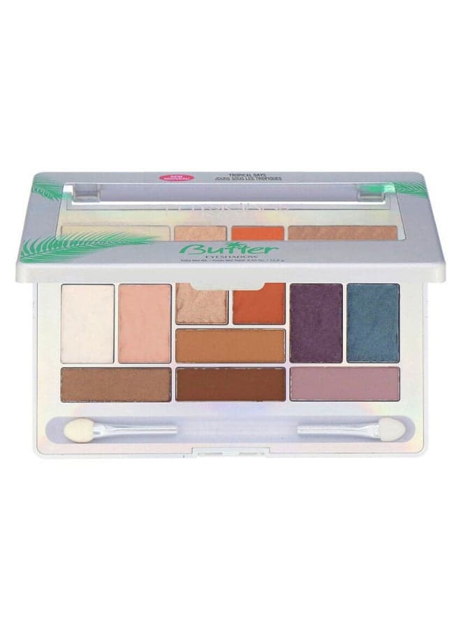 12-Shades Butter Eyeshadow Palette Multicolour
