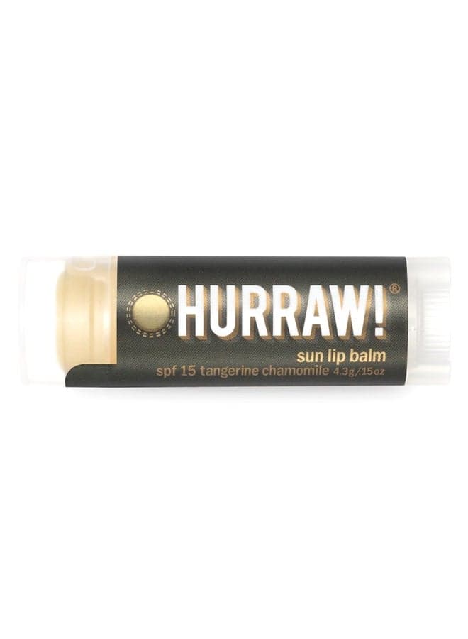 Tangerine Chamomile Sun Protection Lip Balm Beige 4.3grams