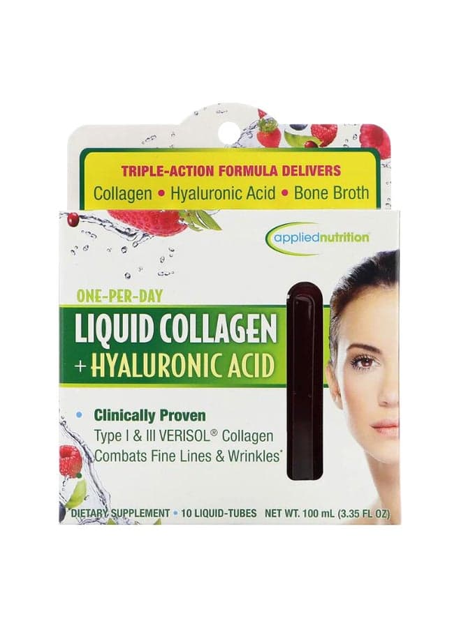 Hyaluronic Acid Liquid Collagen - 10 Tubes