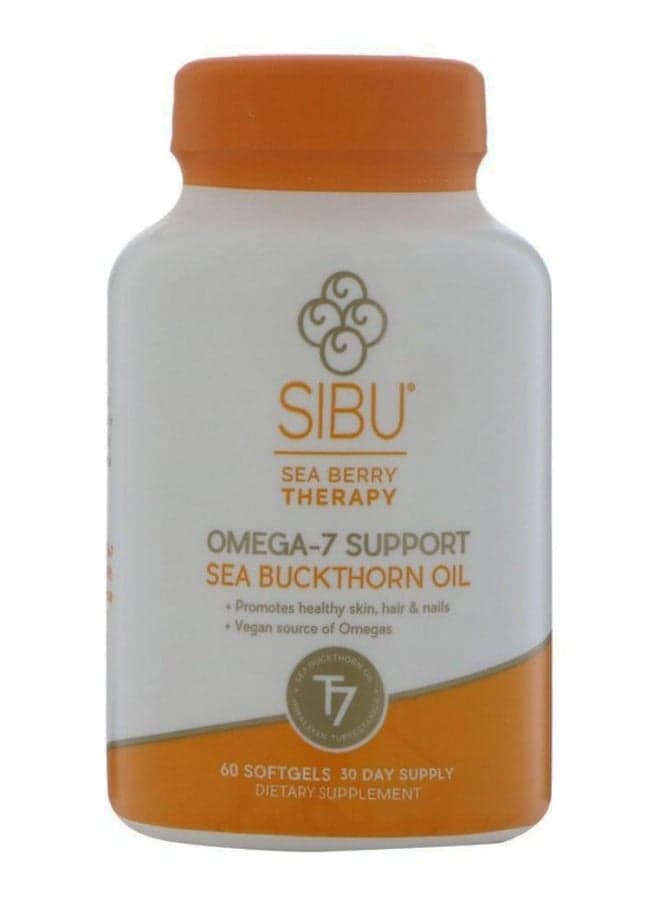 OMEGA-7 Support Sea Buckthorn Oil - 60 Softgels