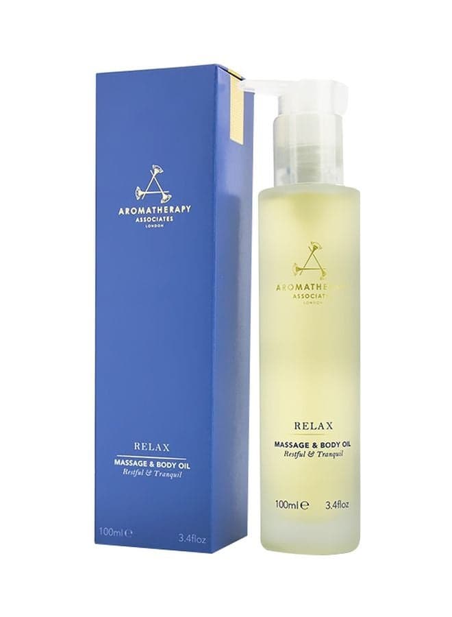 Relax Massage And Body Oil Clear 100ml
