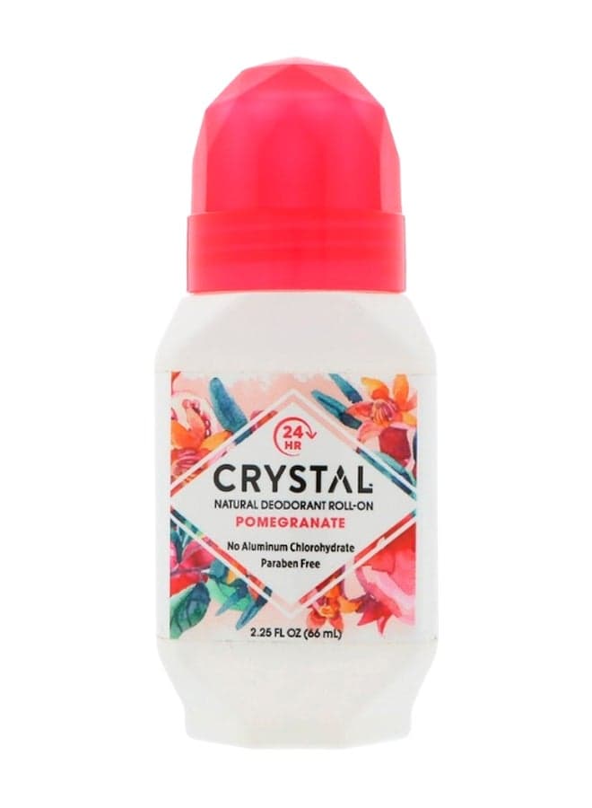 Pomegranate Natural Deodorant Roll On