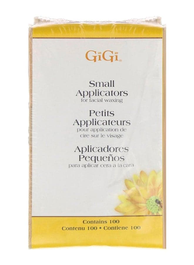 Pack Of 100 Facial Waxing Small Applicator